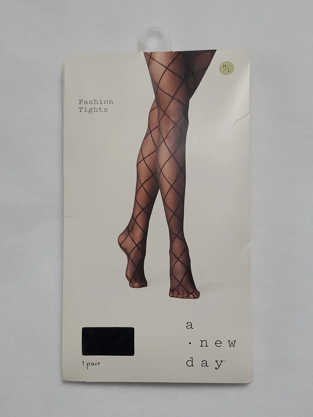 a new day Black Diamond Lattice Sheer Tights